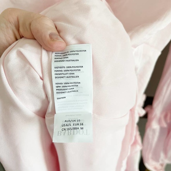 Bardot Nala Frill Dress Rose Pink - Picture 8 of 11
